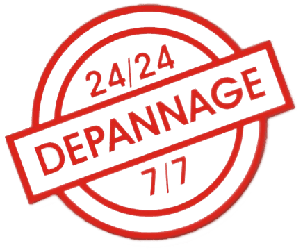 Dépannage 24h/24 7j/7